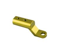 OOPUHKSY para Espejo Retrovisor Expansor Soporte Adaptador Soporte Accesorios De Motocicleta Montaje(Oro)