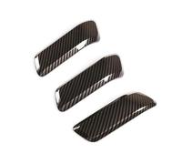 OOPUHKSY Para Land Rover Para Defender 90 110 2020 2011 2022 Cubierta De Manija De Puerta De Coche Accesorios De Modificación 3 Uds (Carbon fiber pattern 110)