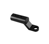 OOPUHKSY para Suzuki Espejo Retrovisor Expansor Soporte Adaptador Soporte Accesorios De Motocicleta Montaje(Black)