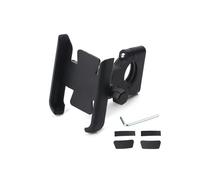 OOPUHKSY para Suzuki para Burgman AN125 AN200 AN400 AN650 Soporte para Teléfono Móvil De Motocicleta Navegador Espejo Manillar Accesorios De Soporte(Black Handlebar)