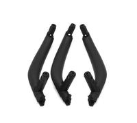 OOPUHKSY Para X5 X6 F15 F16 2014 2015 2016 2017 2018 LHD RHD Interior Del Coche Tirador De Puerta De Pasajero Cubierta De Manija Panel Embellecedor (RHD 3PCS Black)