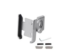 OOPUHKSY Soporte para Teléfono Móvil De Motocicleta para Suzuki para Burgman AN125 AN200 AN400 AN650 Accesorios Soporte para Manillar De Espejo De Navegador(Silver Handlebar)