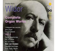 Oosten,Ben Van - Widor: Complete Organ Works Vol. 3