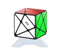 Oostifun Mo Fang GE Eje Cubo S 3x3 Cubo Bian Huan Jingang S 3x3x3 ángulo de fluctuación Rompecabezas torcidos Irregulares Cubos Lisos Rompecabezas Cerebro Teaser Rompecabezas Juguetes con un trípode