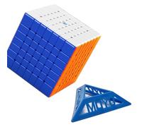 Oostifun MoYu MFJS Mofang jiaoshi Cubing Aula Meilong 7M V2 7x7 Magic Puzzle Cubo MEI Long 7 M V2 7 x 7 capas Cubo sin pegatinas MF8817