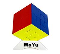 Oostifun MoYu MoFang JiaoShi Meilong KuiLei Cube Cubing Classroom Meilong Puppet Puzzle Cube Multicolor con un trípode de Cubo (Style-2)