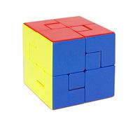 Oostifun MoYu MoFang JiaoShi Meilong KuiLei Cube Cubing Classroom Meilong Puppet Puzzle Cube Multicolor con un trípode de Cubo (Style-1)