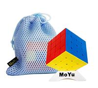 Oostifun OJIN MoYu MFJS MoFang JiaoShi Meilong 4 4x4x4 Cube Cubing Classroom Smoothly Fast Cube Puzzle con un trípode de Cubo y una Bolsa de Cubo (Multi Color)