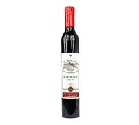 OOTB Paraguas Plegable, Botella de Vino, D: Aprox. 90 cm, Acero Inoxidable, Negro, Rojo