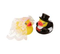 OOTB Patos de Goma Casados Marido y Mujer, Pack de 2 patitos