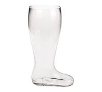 OOTB XXL de vidrio de cerveza botas, para aprox. 2 litros, cristal, transparente, 23.4 x 17.4 x 37.5 cm