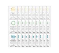 #OOTD Vegan Hydrating Korean Face Mask Sheet Pack Gift Set [30 Count] Brightening Nourishing Facial Masks with Collagen Hyaluronic Acid Ceramide Cica Peptide Vitamina C Kbeauty Face and Skin Care