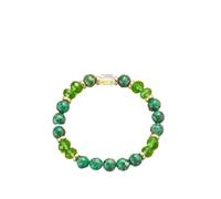 OOTMAO 12 pulseras con cuentas de cristal de constelación para mujeres y hombres, piedra natural, hechas a mano, para cáncer, Virgo Leo, joyería de amistad energética, talla única, Ágata
