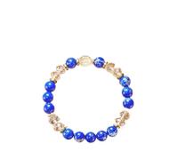 OOTMAO 12 pulseras con cuentas de cristal de constelación para mujeres y hombres, piedra natural, hechas a mano, para cáncer, Virgo Leo, joyería de amistad energética, talla única, Ágata