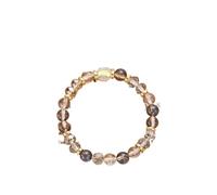 OOTMAO 12 pulseras con cuentas de cristal de constelación para mujeres y hombres, piedra natural, hechas a mano, para cáncer, Virgo Leo, joyería de amistad energética, talla única, Ágata
