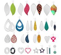 OOTSR 19 piezas Pendiente Troqueles de Metal, Dies Corte Plantillas Estarcir, Metal Plantillas Troquelado Cutting Dies para DIY Pendiente Artesanal