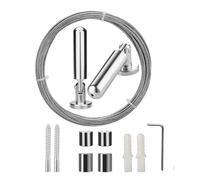 OOTSR - Cuerda de cortina de acero inoxidable 304 M para decoración del Ministerio del Interior (5 metros, 2 mm de diámetro)