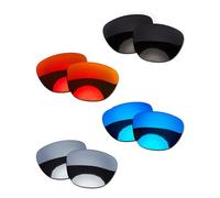 OOWLIT 4 pares de lentes de sol de repuesto compatibles con Oakley Frogskins OO9013 polarizados
