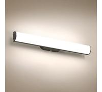 OOWOLF 12W 31.5CM Lámpara de Baño para Espejo - 4000K LED Iluminación IP44 Pared sobre el Espejo para Tocador/Armario