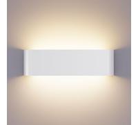 OOWOLF Conjunto de 1 pieza Apliques Pared interior LED 16W - Lámpara de Pared Luz Ajustable 3 Colores (3000K/4500K/6000K) para Salón, Dormitorio, Pasillo y Escalera