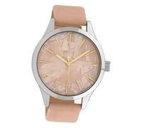 Oozoo Mujer Pulsera Rosa Análogo C10072 Relojes Pulsera de Cuero UOC10072