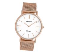 Oozoo Reloj de Caballero Oro Rosa Análogo C9917 Vintage Series