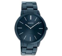 Oozoo Reloj de Pulsera Mujer Azul Análogo C20108 Vintage Series Acero Inox
