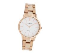 Oozoo Reloj de Pulsera Mujer Oro Rosa Análogo C20048 Vintage Acero Inoxidable
