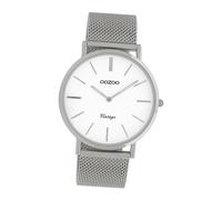 Oozoo Reloj de Pulsera Mujer Plata Analógico C9901A Vintage Series UOC9901A