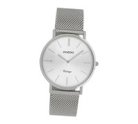 Oozoo Reloj de Pulsera Mujer Plata Analógico C9906A Vintage Series UOC9906A