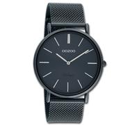 Oozoo Reloj de Pulsera Mujer Relojes Análogo Metal Azul Oscuro UOC20003