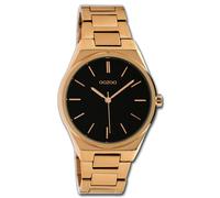 Oozoo Reloj de Pulsera Mujer Relojes Análogo Metal Oro Rosa UOC10344
