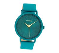 Oozoo Reloj de Pulsera Mujer Turquesa Análogo C10581 Cuero UOC10581