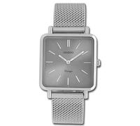 Oozoo Reloj de Pulsera Mujer Vintage Series Análogo Metal Plateado
