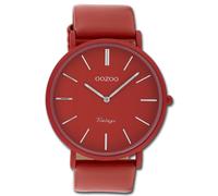 Oozoo Reloj De Pulsera Para Dama Serie Vintage Analógico Metal Rojo UOC9879A