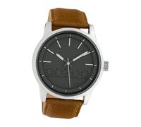 Oozoo Reloj De Pulsera Para Dama Timepieces Analógico De Cuero Marrón UOC10305