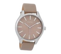 Oozoo Reloj De Pulsera Para Dama Timepieces Analógico De Cuero Marrón UOC9687A