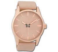 Oozoo Reloj De Pulsera Para Dama Timepieces Analógico De Cuero Rosa UOC9626A