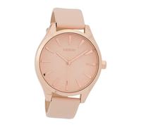Oozoo Reloj De Pulsera Para Dama Timepieces Analógico De Cuero Rosa UOC9686A