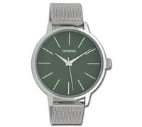 Oozoo Reloj De Pulsera Para Dama Timepieces Analógico De Metal Plateado UOC10006