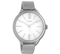 Oozoo Reloj De Pulsera Para Dama Timepieces Analógico De Metal Plateado UOC10134