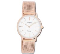 Oozoo Reloj De Pulsera Para Dama Timepieces Analógico De Metal Rosa Oro UOC9919A