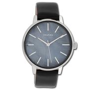 Oozoo Reloj De Pulsera Para Damas Timepieces Analógico De Cuero Negro UOC10119