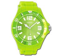 Oozoo Reloj De Pulsera Unisex Serie Vintage Analógico Silicona Verde UOC4167A