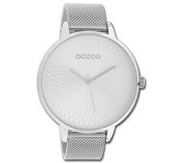Oozoo Reloj De Pulsera Unisex Timepieces Analógico De Metal Plateado UOC10550