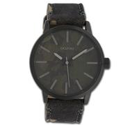 Oozoo Reloj De Pulsera Unisex Timepieces Analógico Textil Negro Marrón UOC10004