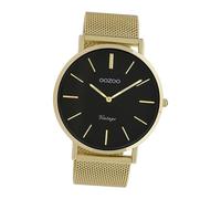 Oozoo Reloj Pulsera Hombre Oro Análogo C9912A Vintage Series UOC9912A