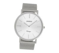Oozoo Reloj Pulsera Hombre Plata Analógico C9904A Vintage Series UOC9904A