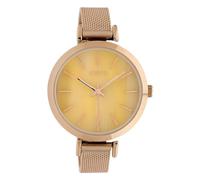 Oozoo Timepieces UOC10470 - Reloj de pulsera analógico para mujer, de metal, color oro rosa, oro rosa-amarillo