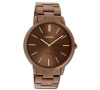 Oozoo Unisex Reloj de Pulsera Braun Análogo C20103 Vintage Series Acero UOC20103